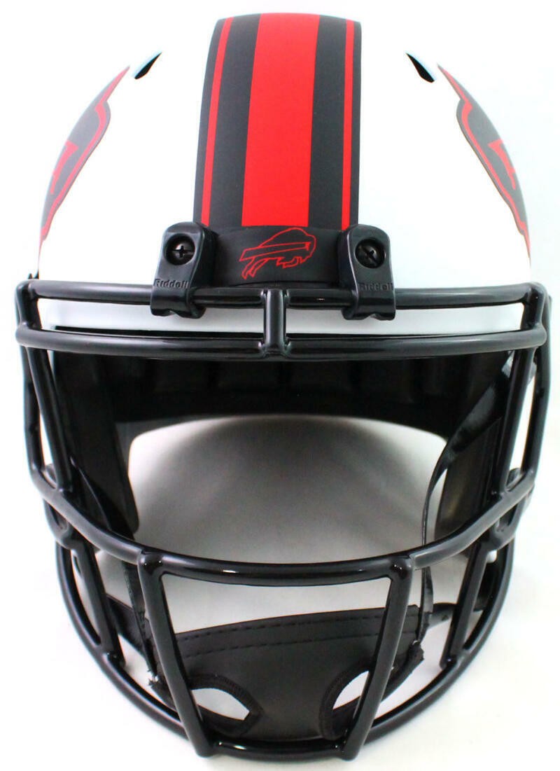 Cole Beasley Autographed Buffalo Bills Lunar Full Size Helmet