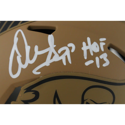 Warren Sapp Tampa Bay Buccaneers Signed 2023 STS Mini Helmet