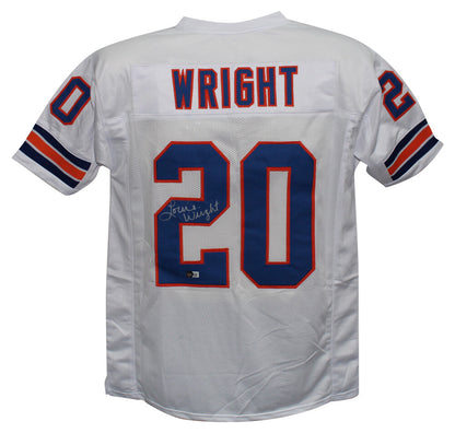 Louie Wright Autographed Denver Broncos Custom Jersey - Beckett COA