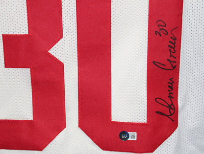Ahman Green Autographed Nebraska Cornhuskers College Style Jersey