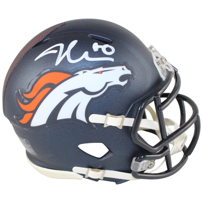 Jonathon Cooper Autographed Denver Broncos Mini Helmet