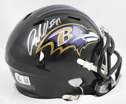 Anquan Boldin Signed Baltimore Ravens Speed Mini Helmet