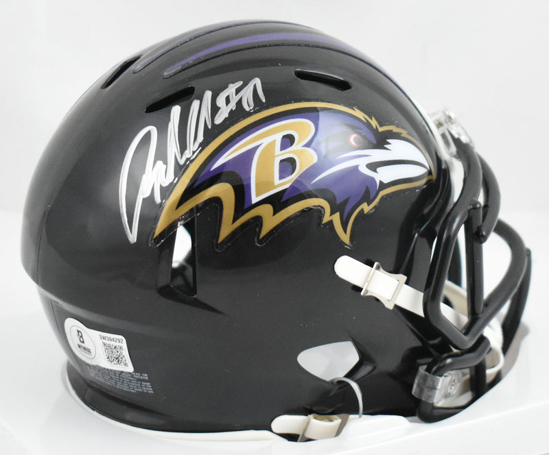 Anquan Boldin Signed Baltimore Ravens Speed Mini Helmet