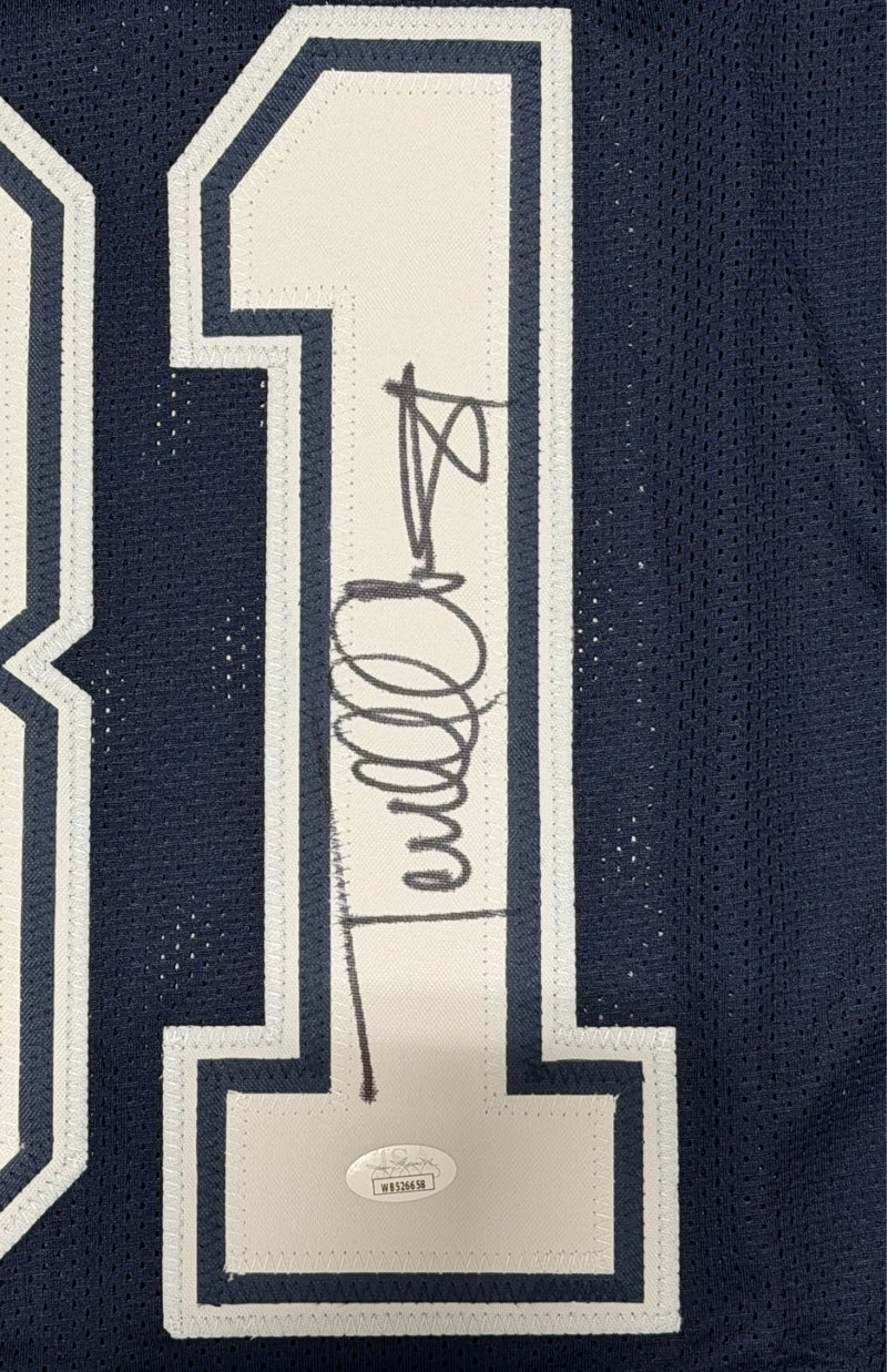 Terrell Owens Dallas Cowboys Autographed Stat Custom Jersey JSA