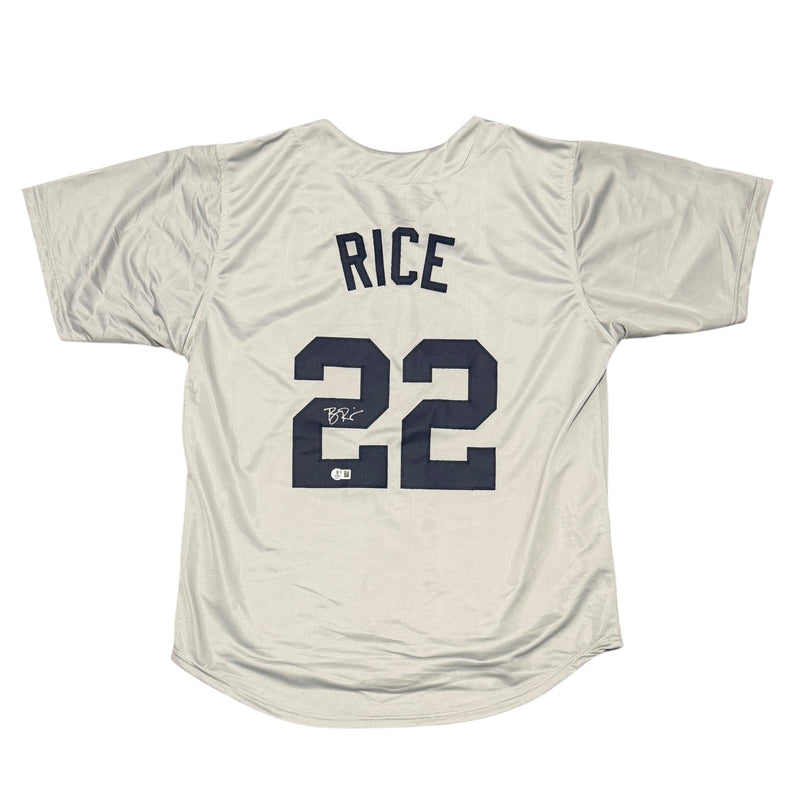 Ben Rice Signed New York Yankees Custom Jersey (Beckett COA)