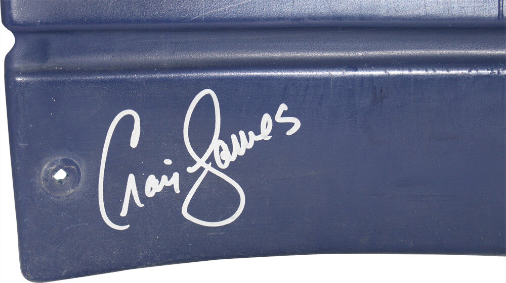Dickerson, James & McIlhenny Signed SMU Mustangs "Pony Express" Seatback
