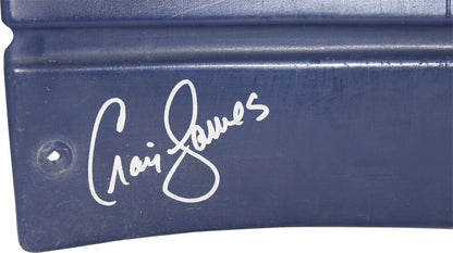 Dickerson, James & McIlhenny Signed SMU Mustangs "Pony Express" Seatback