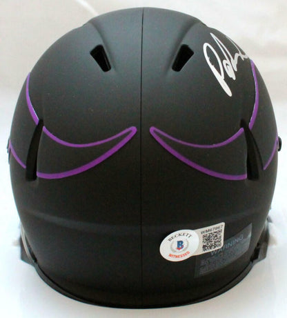 Patrick Jones Autographed Minnesota Vikings Eclipse Speed Mini Helmet