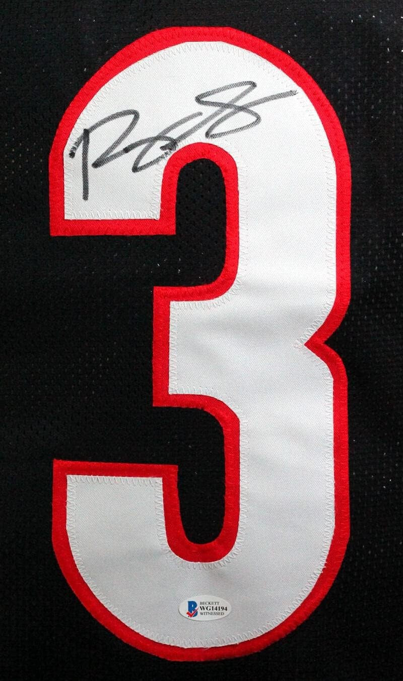 Roquan Smith Signed Georgia Bulldogs Custom Black Jersey