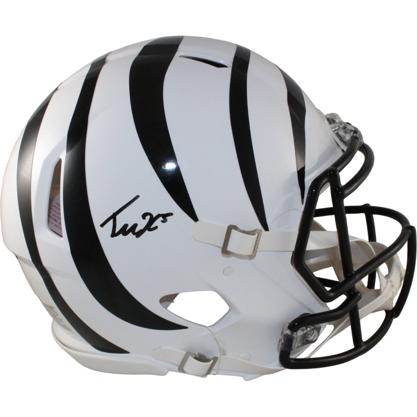 Tee Higgins Signed Cincinnati Bengals Alternate Authentic Helmet