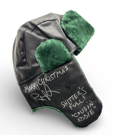 Randy Quaid Signed Hat - Christmas Vacation with 3 Inscriptions