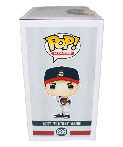 Charlie Sheen Signed Cleveland Indians Funko Pop! #886 Beckett BAS