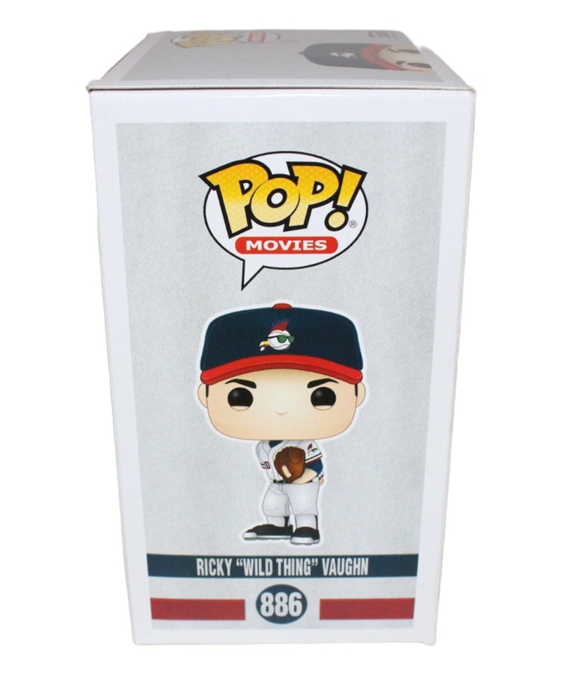 Charlie Sheen Signed Cleveland Indians Funko Pop! #886 Beckett BAS