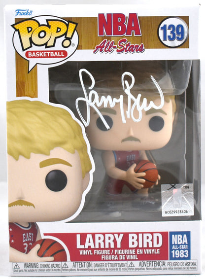 Larry Bird Autographed Boston Celtics All-Star Funko Pop #139
