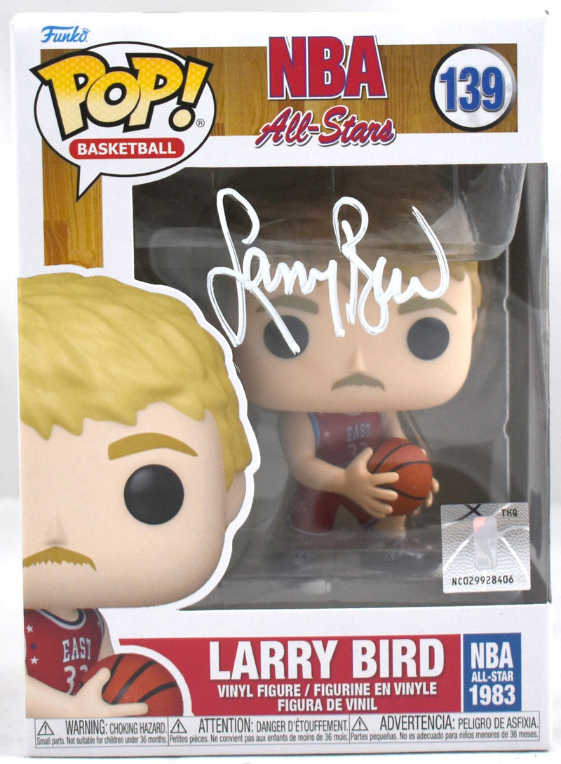 Larry Bird Autographed Boston Celtics All-Star Funko Pop #139