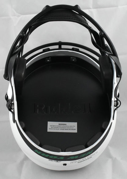 Darrelle Revis Signed New York Jets Full Size Lunar Speed Helmet