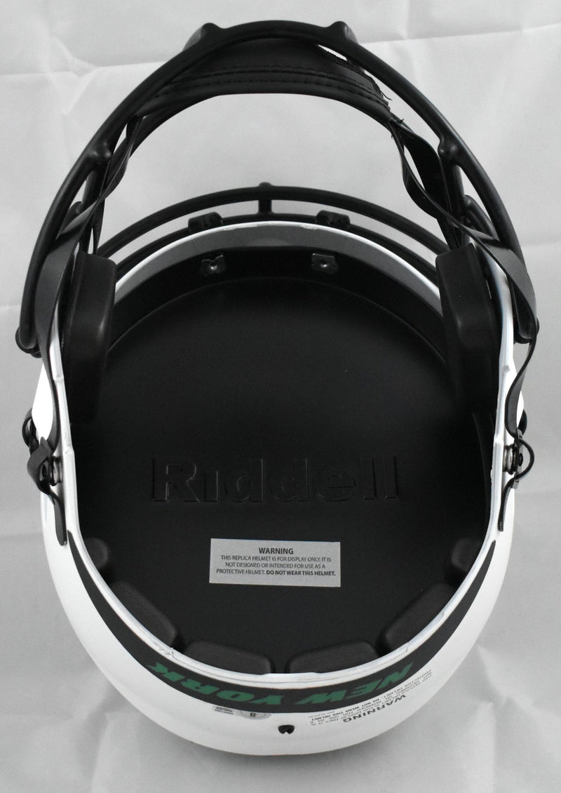 Darrelle Revis Signed New York Jets Full Size Lunar Speed Helmet