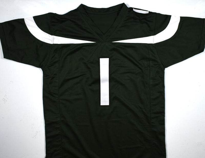 Sauce Gardner Autographed New York Jets Style Green Custom Jersey