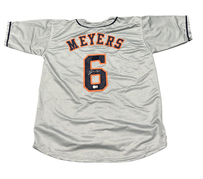Jake Meyers Signed Houston Astros Custom Baseball Jersey