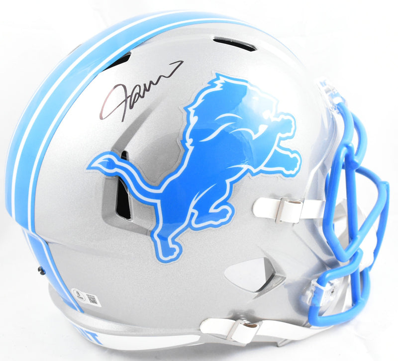 Jameson Williams Autographed Detroit Lions Full Size Speed Helmet