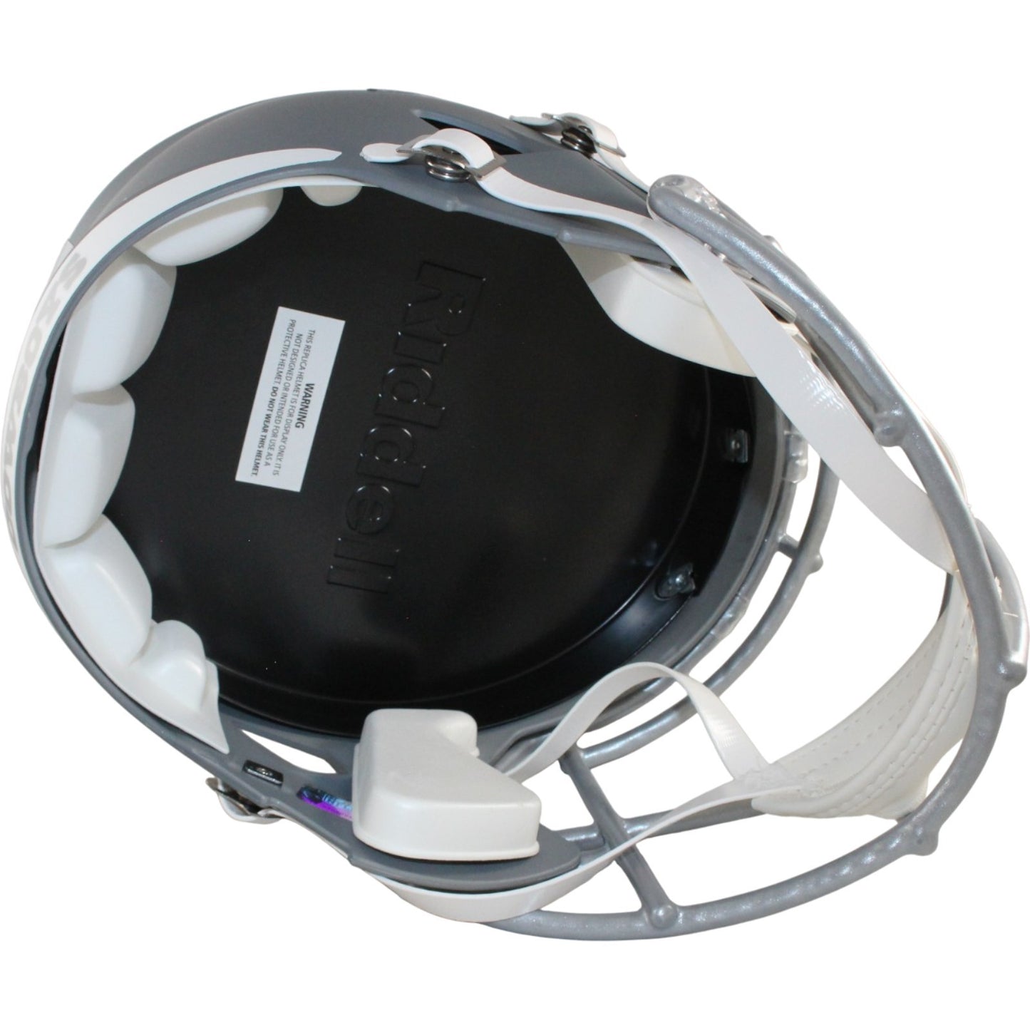 Michael Irvin Signed Dallas Cowboys Full Size Slate Helmet