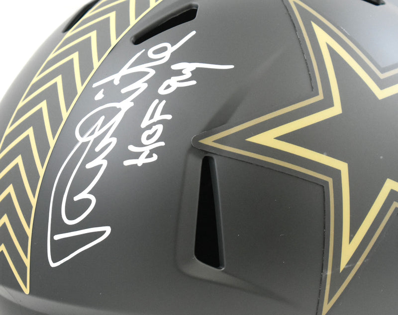 Randy White Autographed Dallas Cowboys Full Size 2025 Salute to Service Helmet