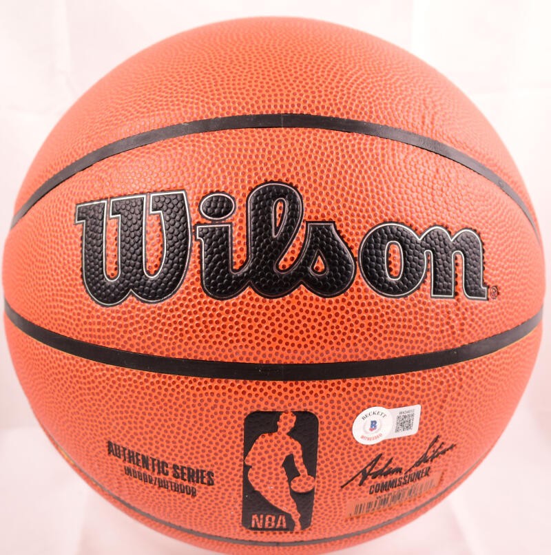 James Harden Autographed Wilson NBA Basketball