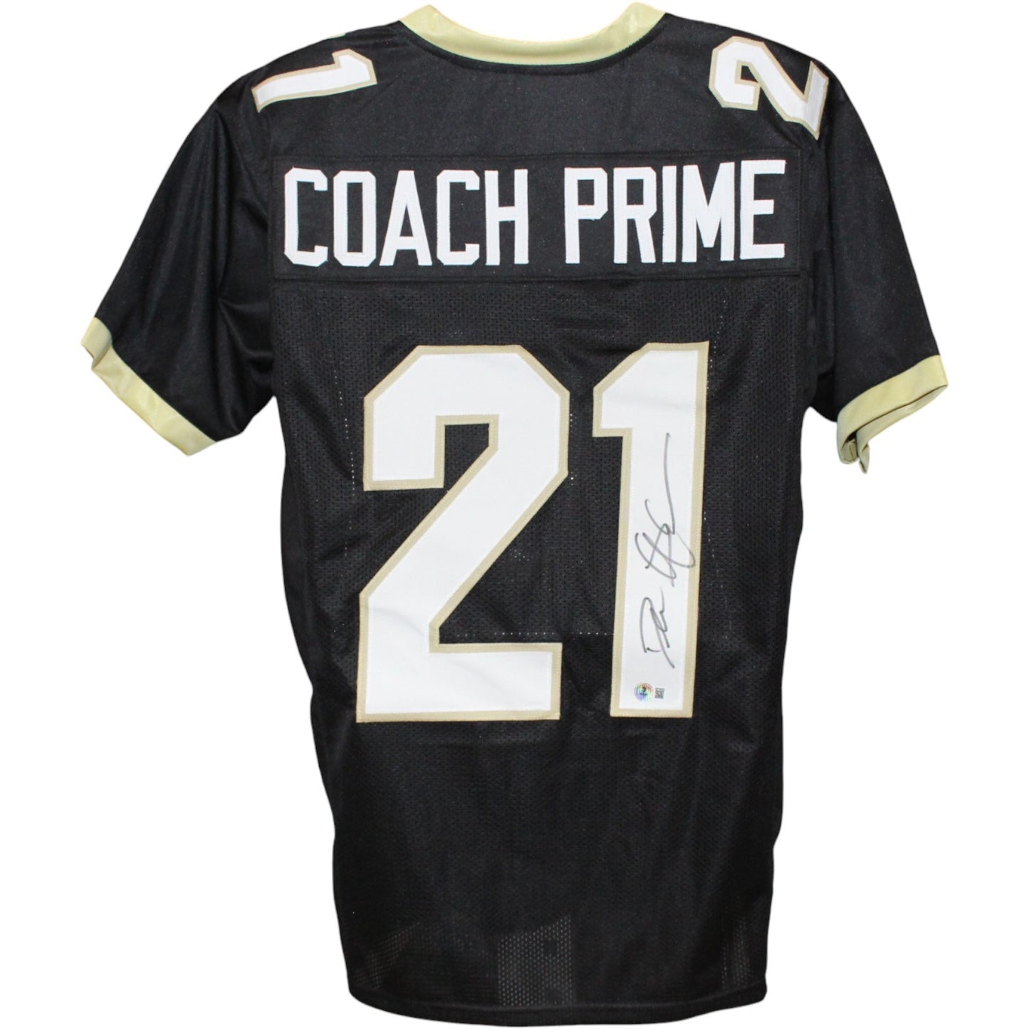 Deion Sanders Autographed College Style Custom Football Jersey