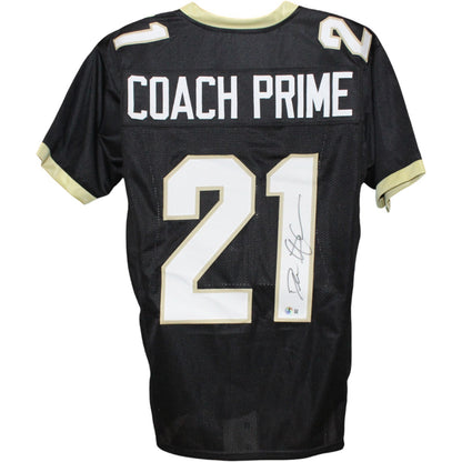 Deion Sanders Autographed College Style Custom Football Jersey