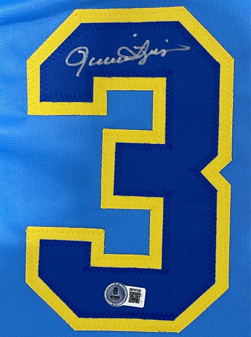 Rollie Fingers Milwaukee Brewers Signed Custom Jersey Beckett BAS COA