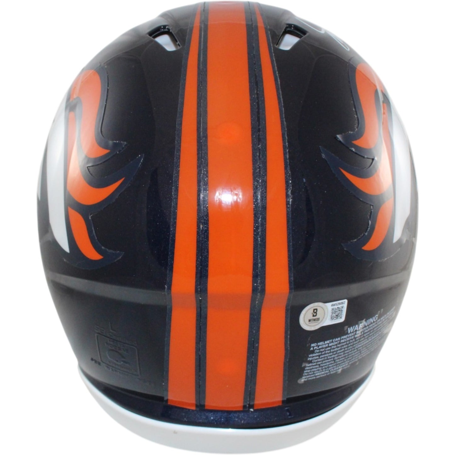 John Elway Denver Broncos Autographed Full Size Authentic Throwback Helmet