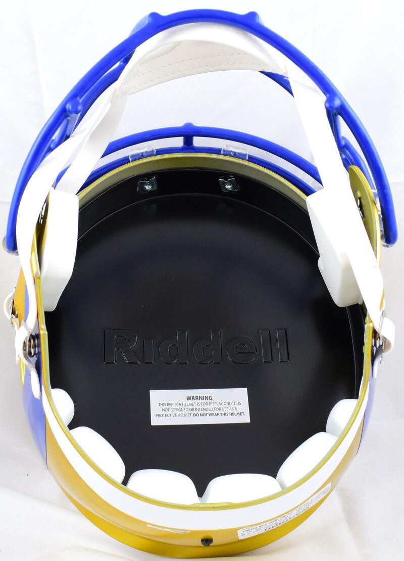 Kurt Warner Signed Rams Full Size Flash Speed Helmet