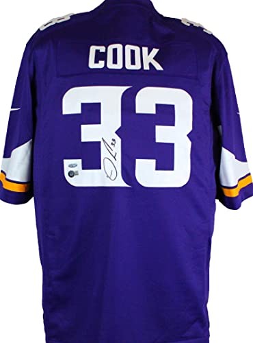 Dalvin Cook Signed Minnesota Vikings Purple Nike Game Jersey