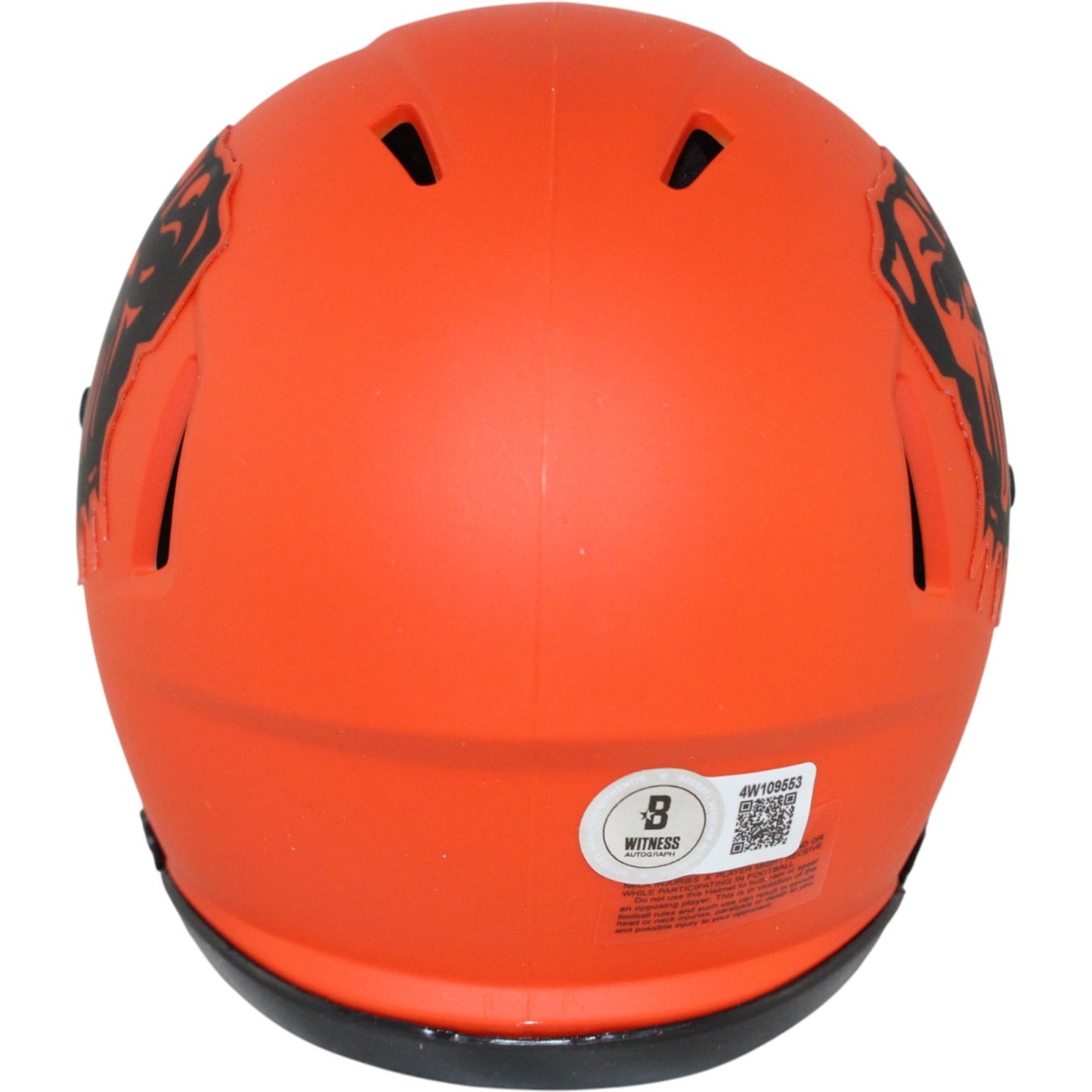 Quinshon Judkins Cleveland Browns Autographed Rave Mini Helmet
