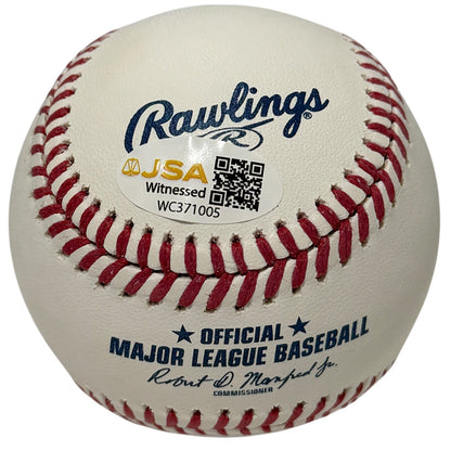 Sid Fernandez Signed MLB Baseball ("86 WSC" Inscription)