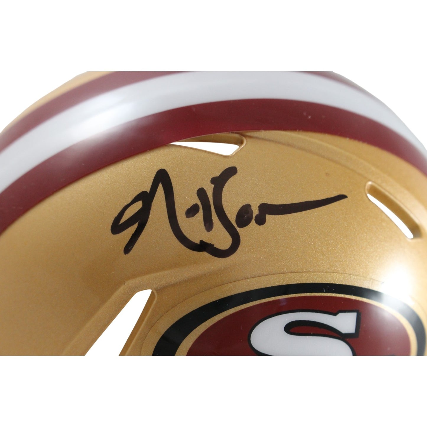 Patrick Willis & NaVorro Bowman Signed San Francisco 49ers Mini Helmet