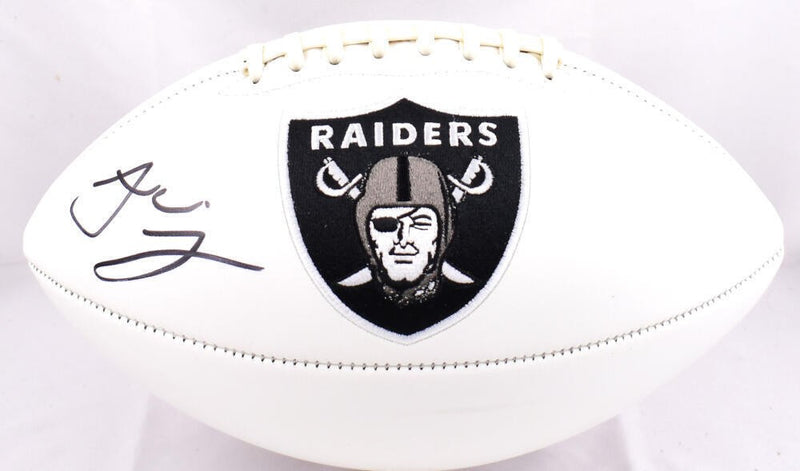 Jakobi Meyers Autographed Las Vegas Raiders Logo Football