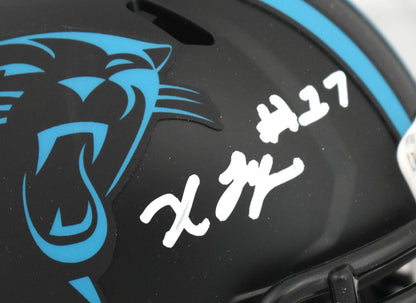 Xavier Legette Autographed Carolina Panthers Alternate Speed Mini Helmet