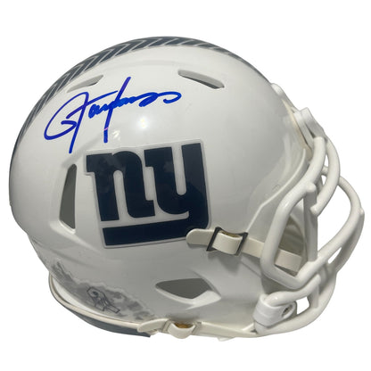 Lawrence Taylor Signed New York Giants Salute to Service Mini Helmet