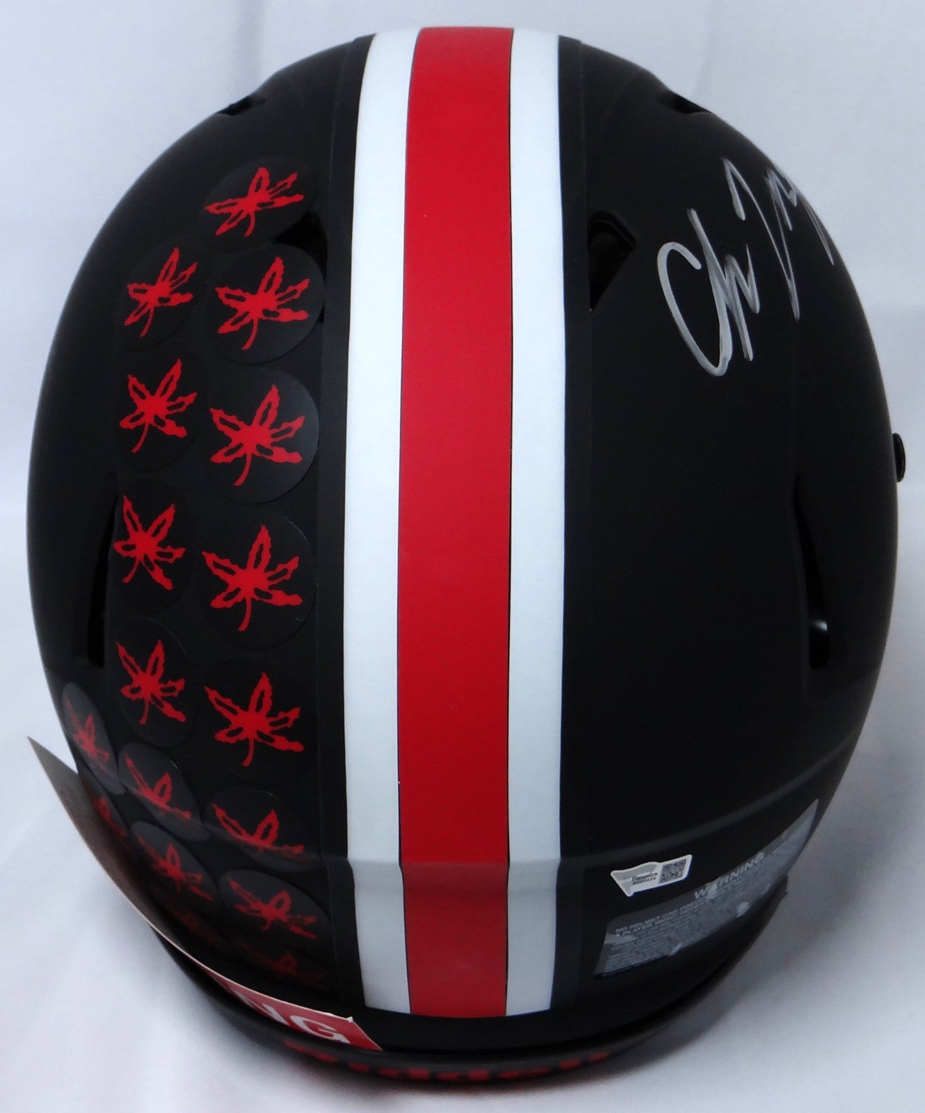 Chase Young Signed Ohio State Buckeyes Eclipse Speed Authentic Helmet