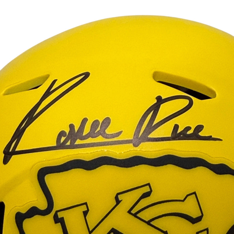 Rashee Rice Signed Kansas City Chiefs Rave Mini Helmet JSA Witness