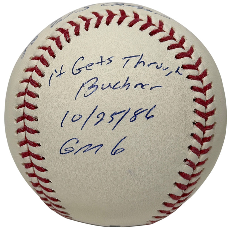 Mookie Wilson Signed New York Mets ROMLB Baseball w/ Inscription (JSA)