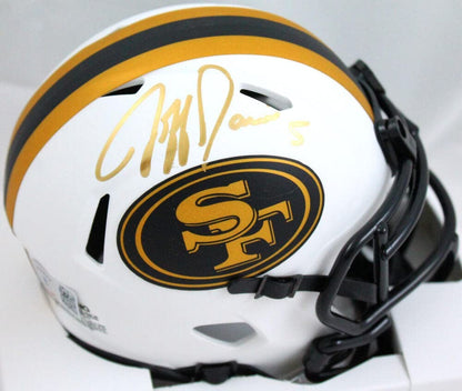 Jeff Garcia Signed San Francisco 49ers Lunar Mini Helmet