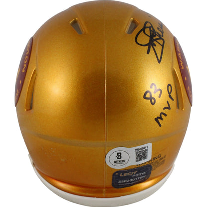 Joe Theismann Washington Football Team Flash Mini Helmet (SB Champs Inscr)