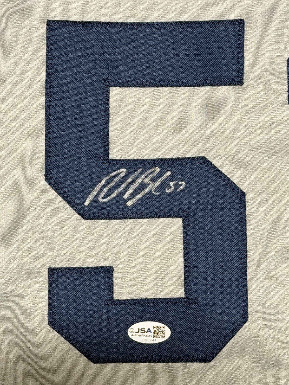 David Bednar Signed New York Yankees Custom Jersey