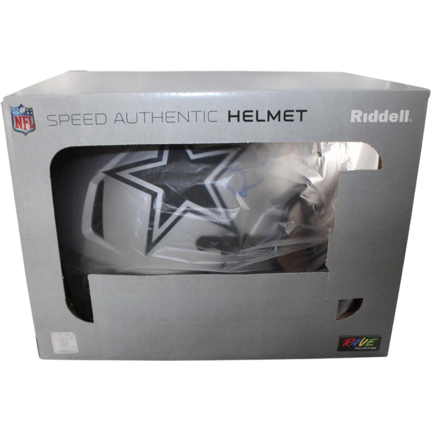 Michael Irvin Autographed Dallas Cowboys Full Size Authentic Rave Helmet