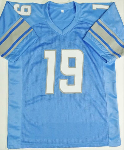 Kenny Golladay Autographed Blue Custom Football Jersey
