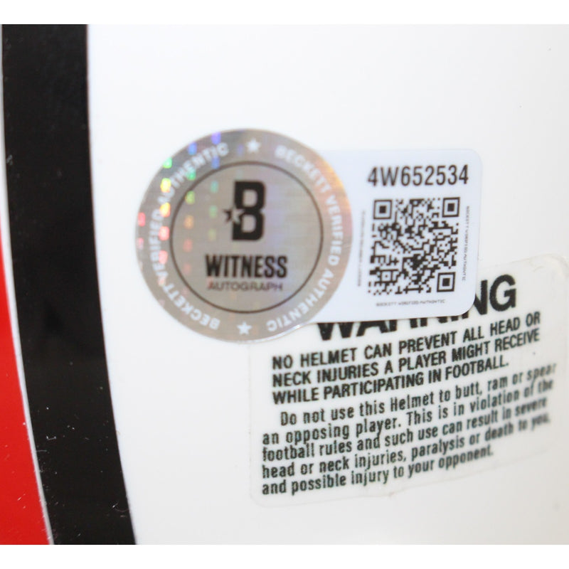 DeMarcus Ware Autographed Hall of Fame VSR4 Mini Helmet (HOF 23)