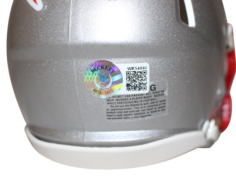 Ty Law Autographed New England Patriots Speed Mini Helmet