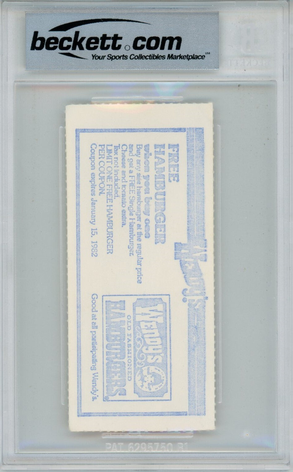 Howie Long Signed Oakland Raiders NFL Debut Ticket Stub - Graded 7 Beckett